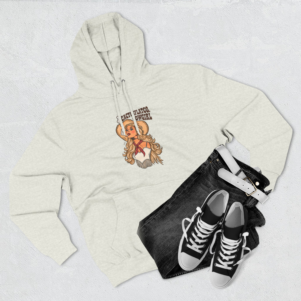 Cactusflatco. Cowgirl hoodie