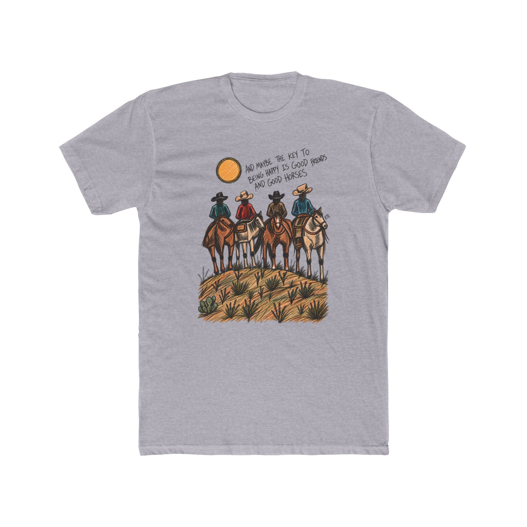 Good friends good horses T-shirt