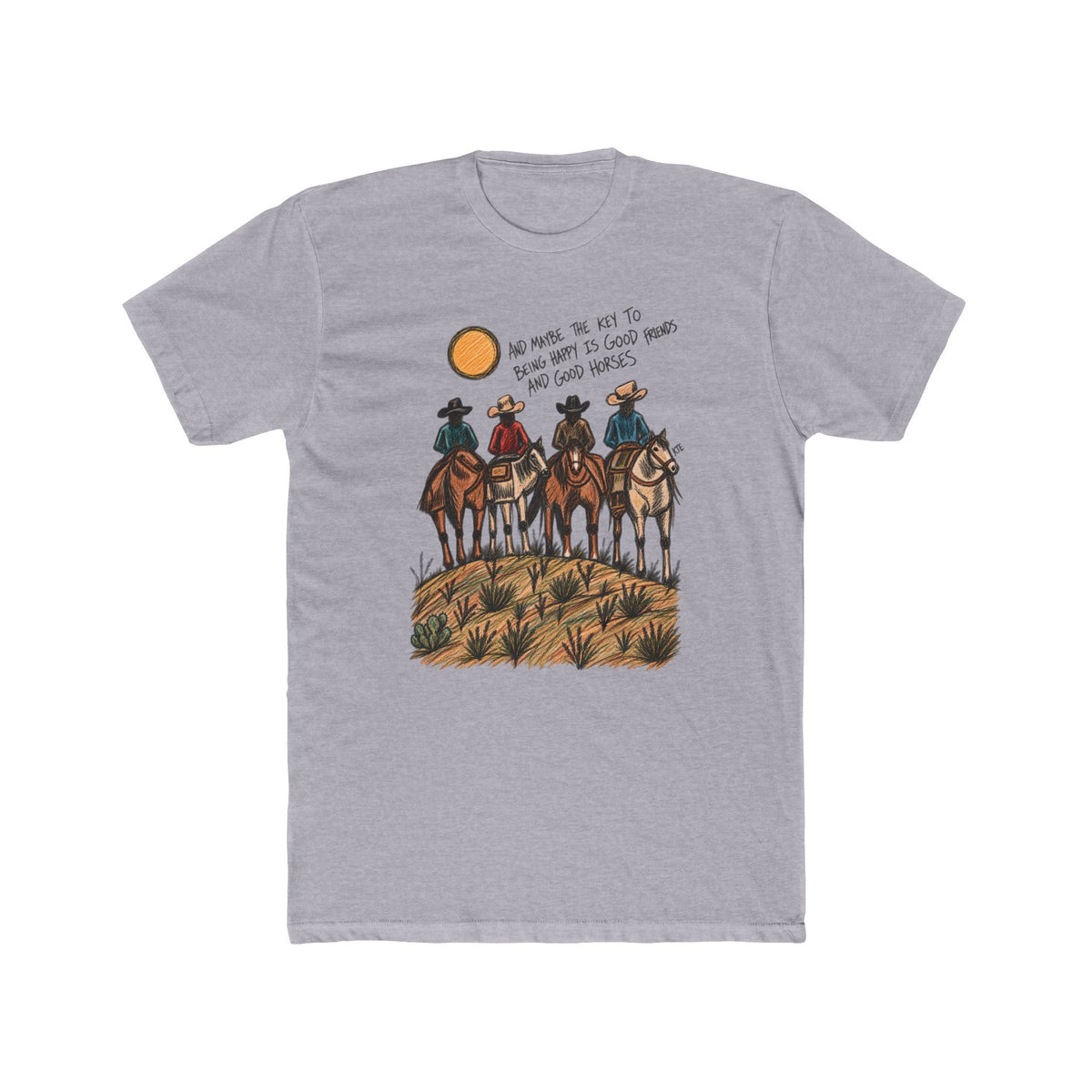 Good friends good horses T-shirt