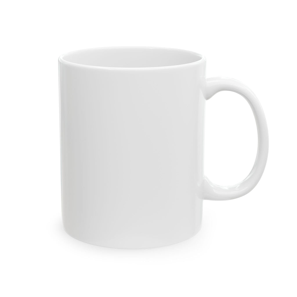 Ghosting cowboy ceramic mug