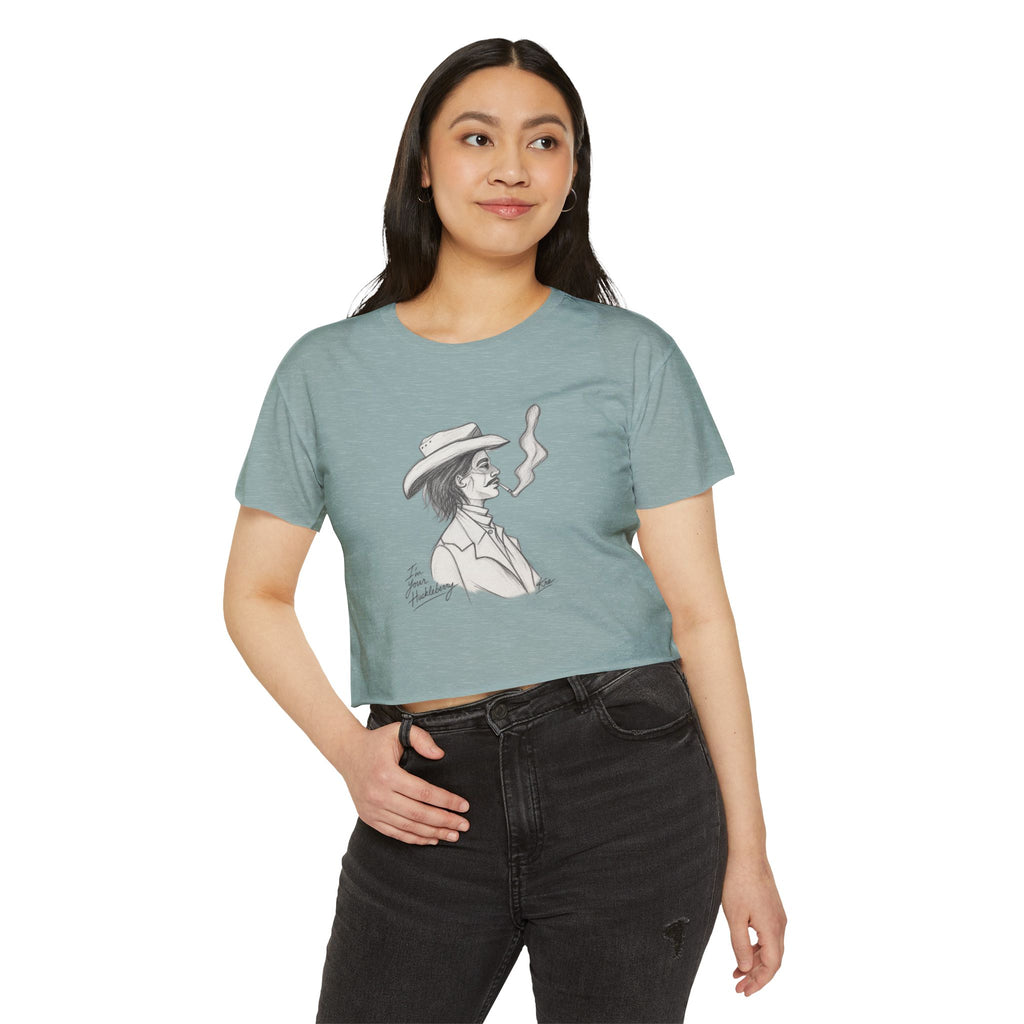 I’m your huckleberry Crop Top