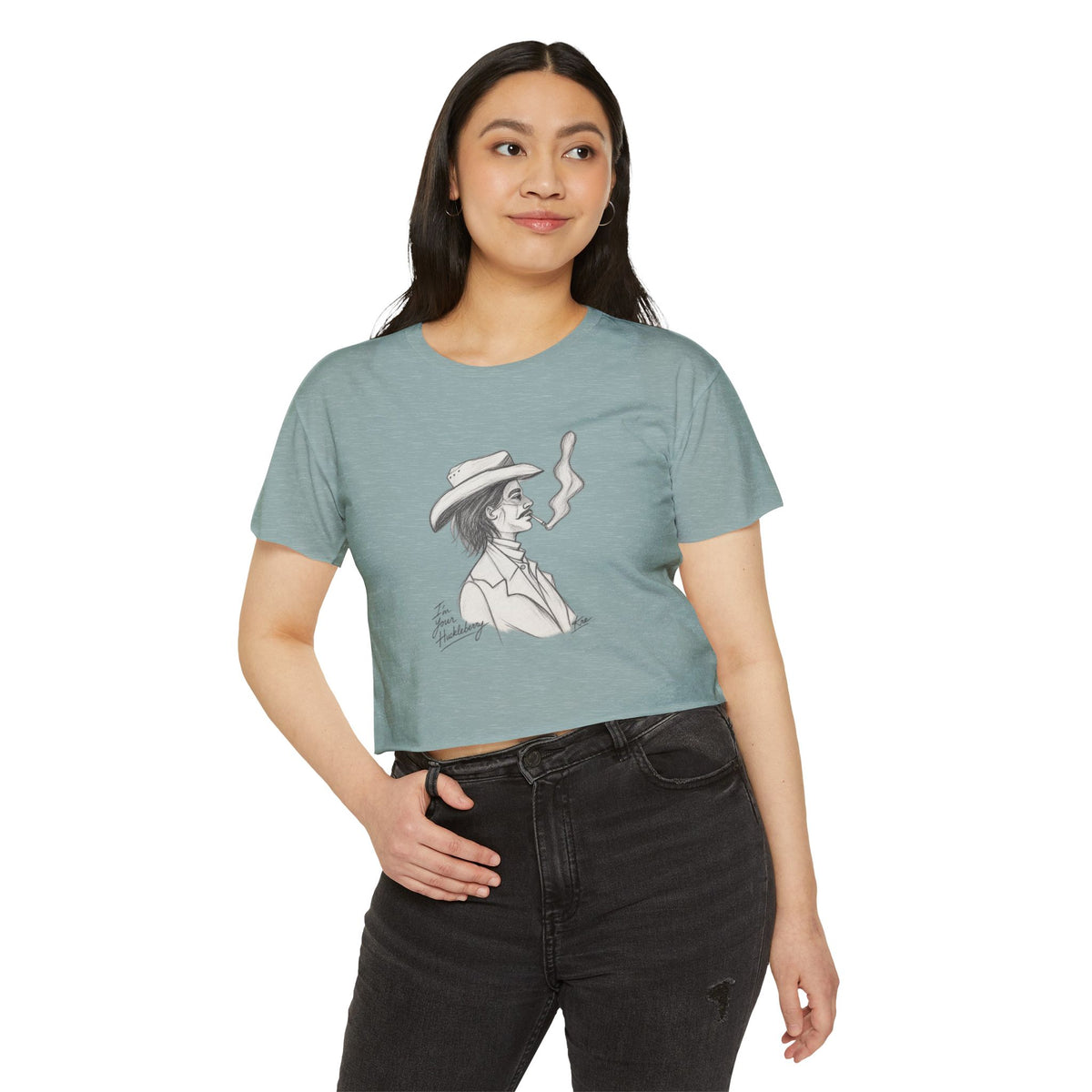 I’m your huckleberry Crop Top