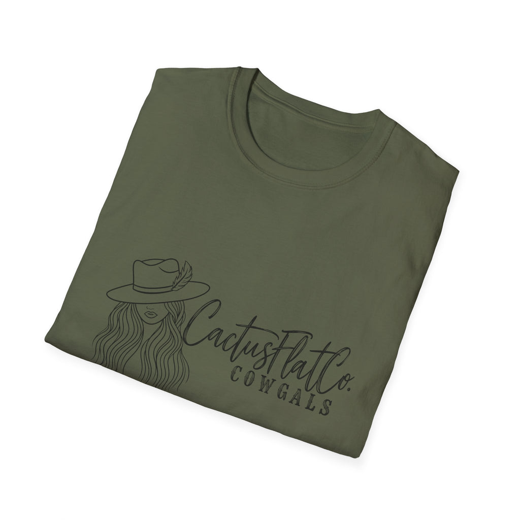 Cactusflatco. Cowgal merch tshirt