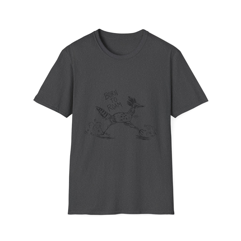 Born to roam roadrunner T-shirt with no color