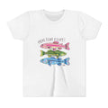 Here fishy fishy Youth Short Sleeve Tee