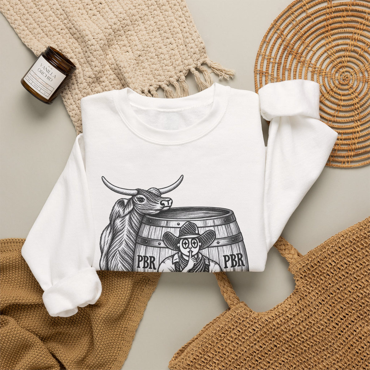 Bullfighting Crewneck Sweatshirt