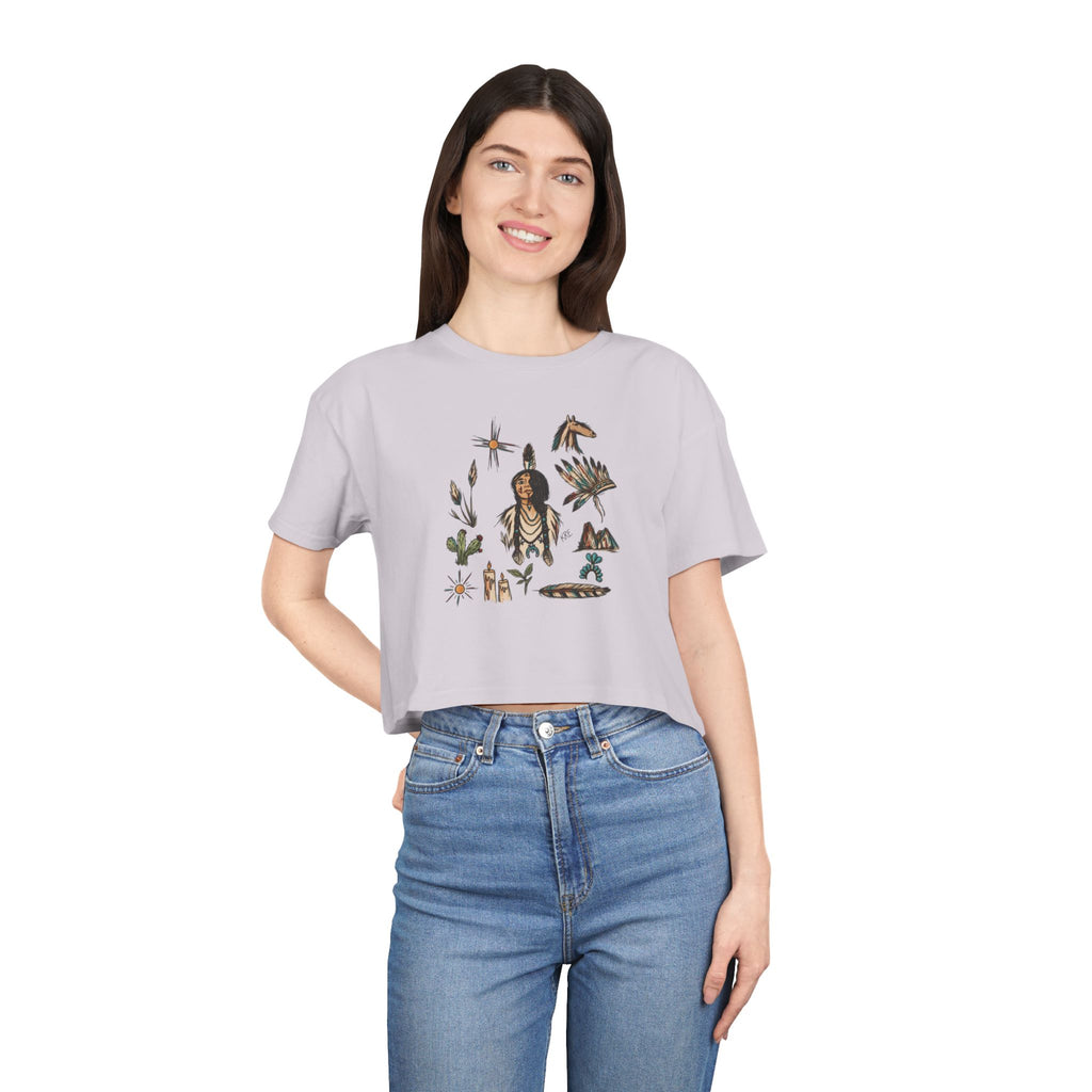 Prairie spirit crop top