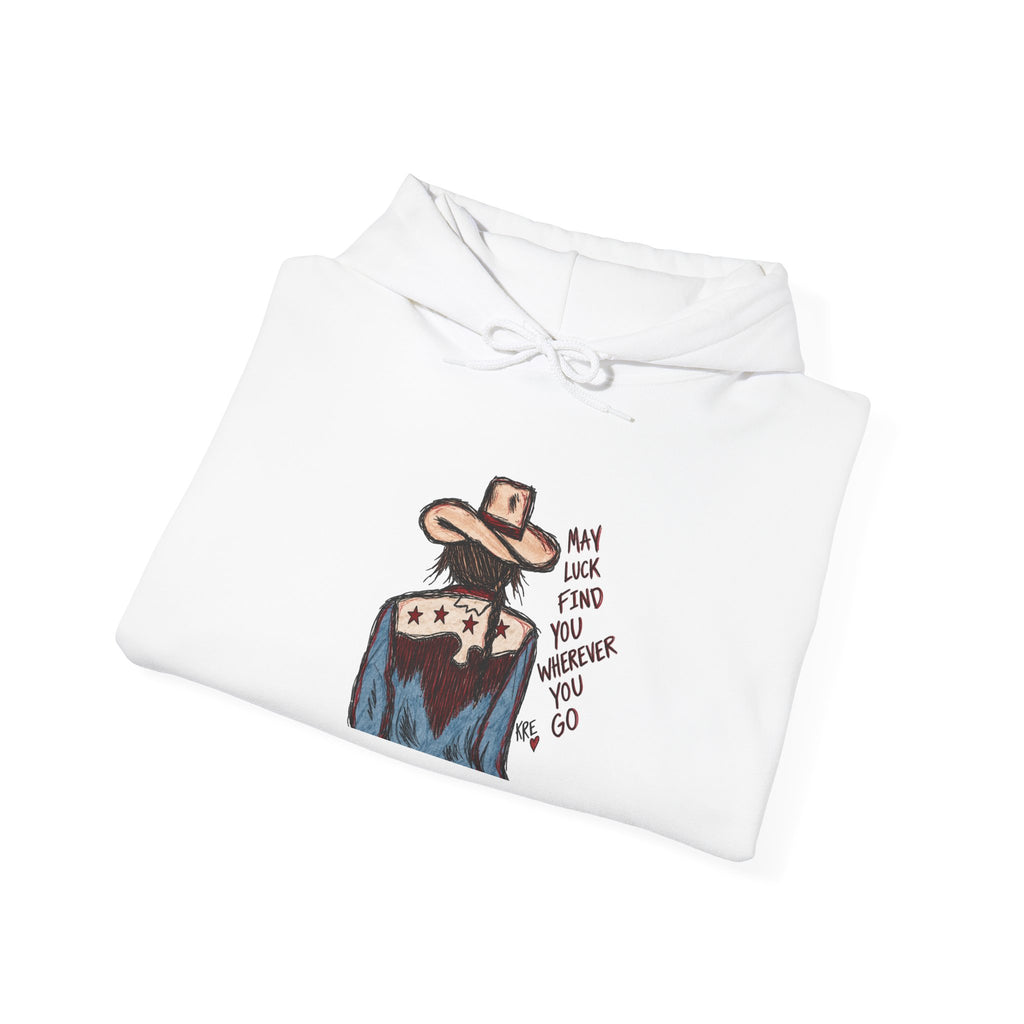May luck find
You cowgirl hoodie