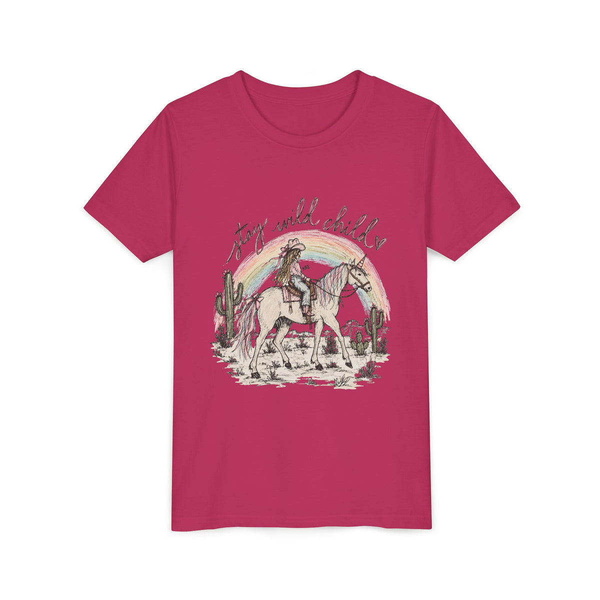 Youth Stay wild child T-shirt
