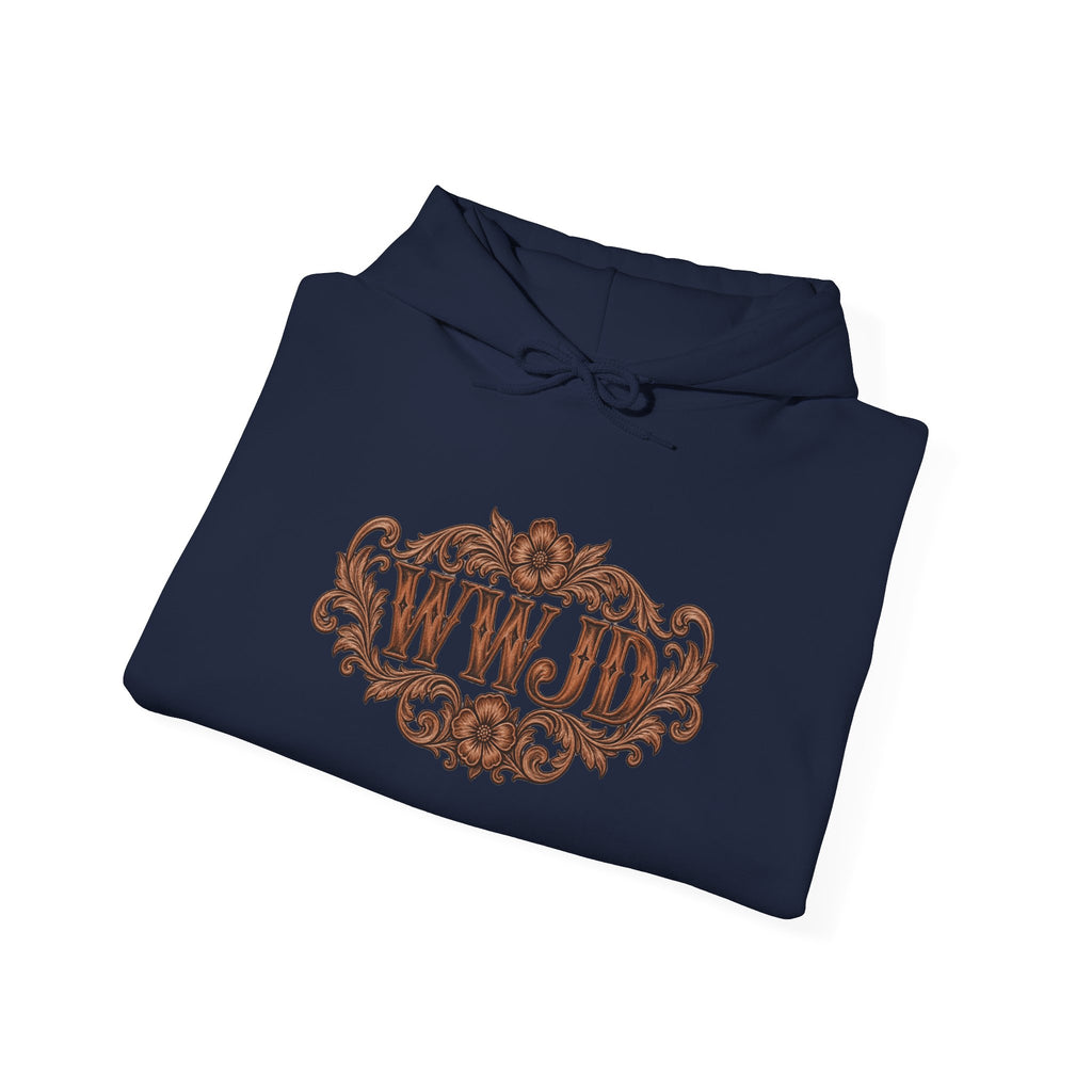 What would Jesus do Hooded Sweatshirt
