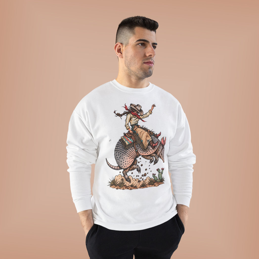 Buckin dillo crewneck
