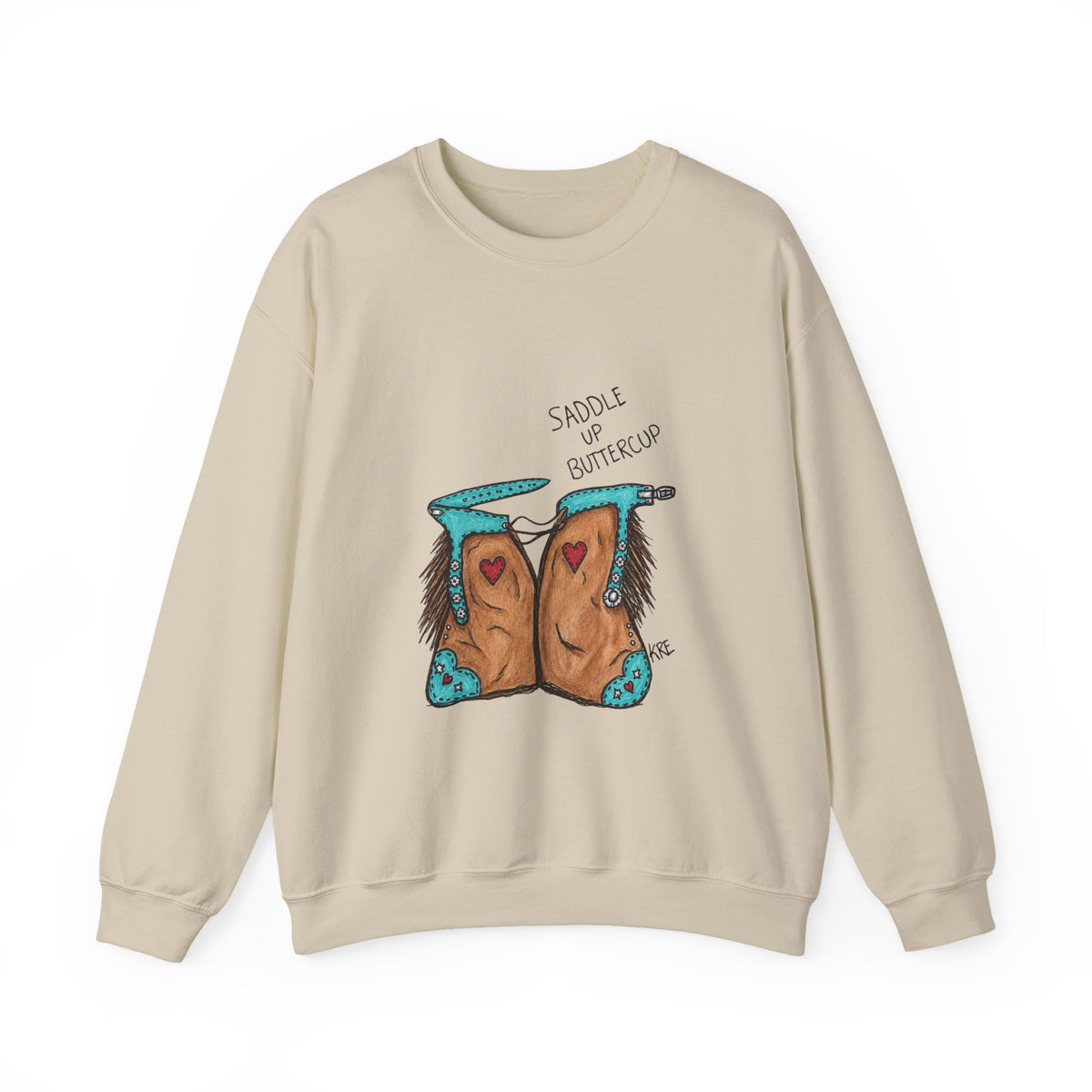 Saddle up buttercup crewneck