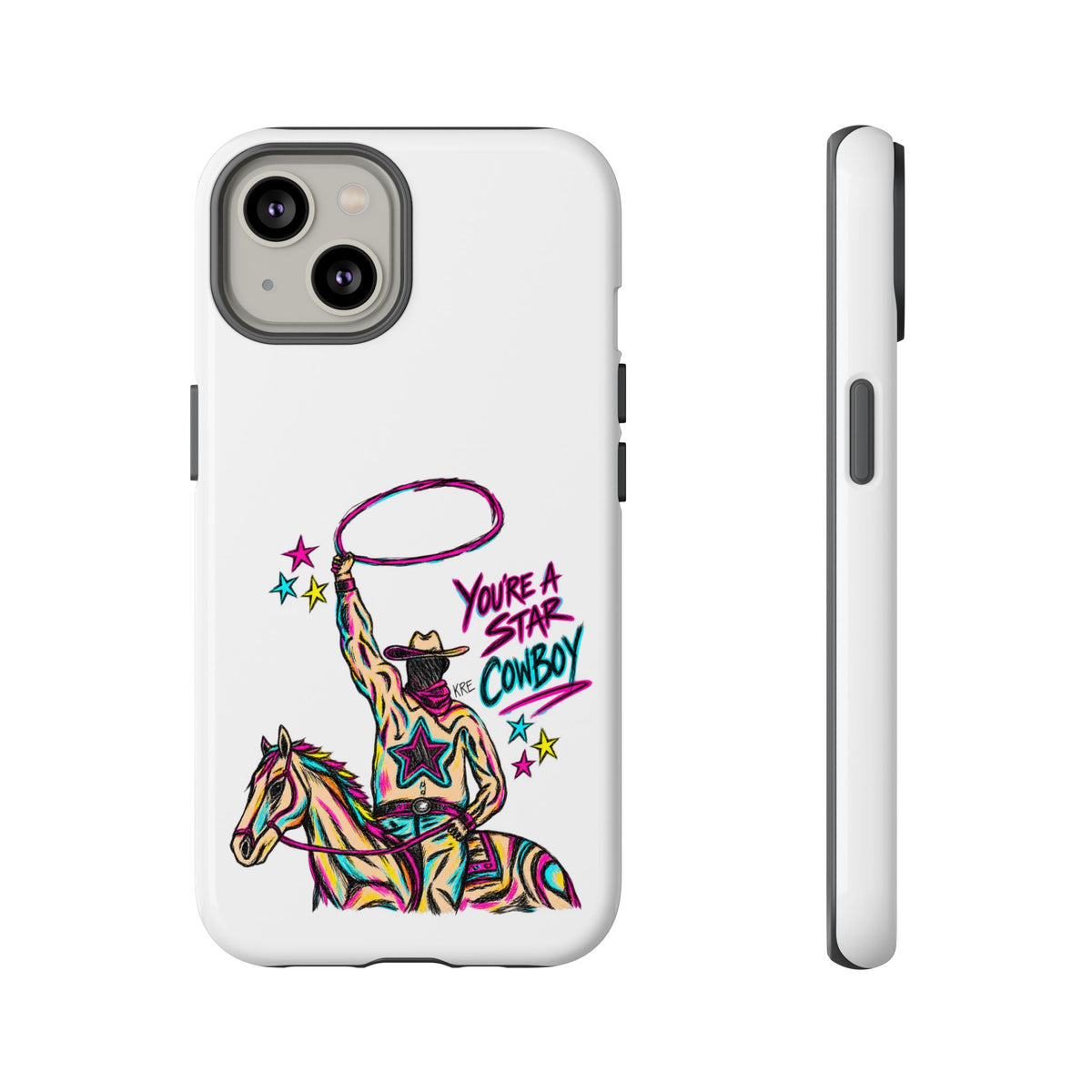 Star cowboy phone case