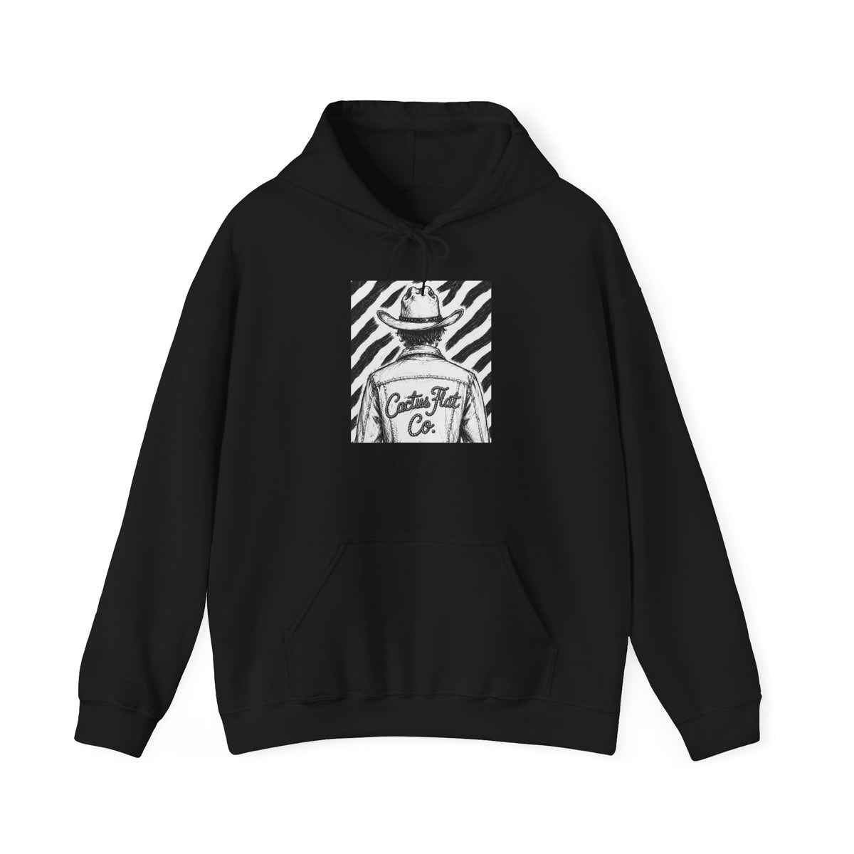 Zebra man Hooded Sweatshirt