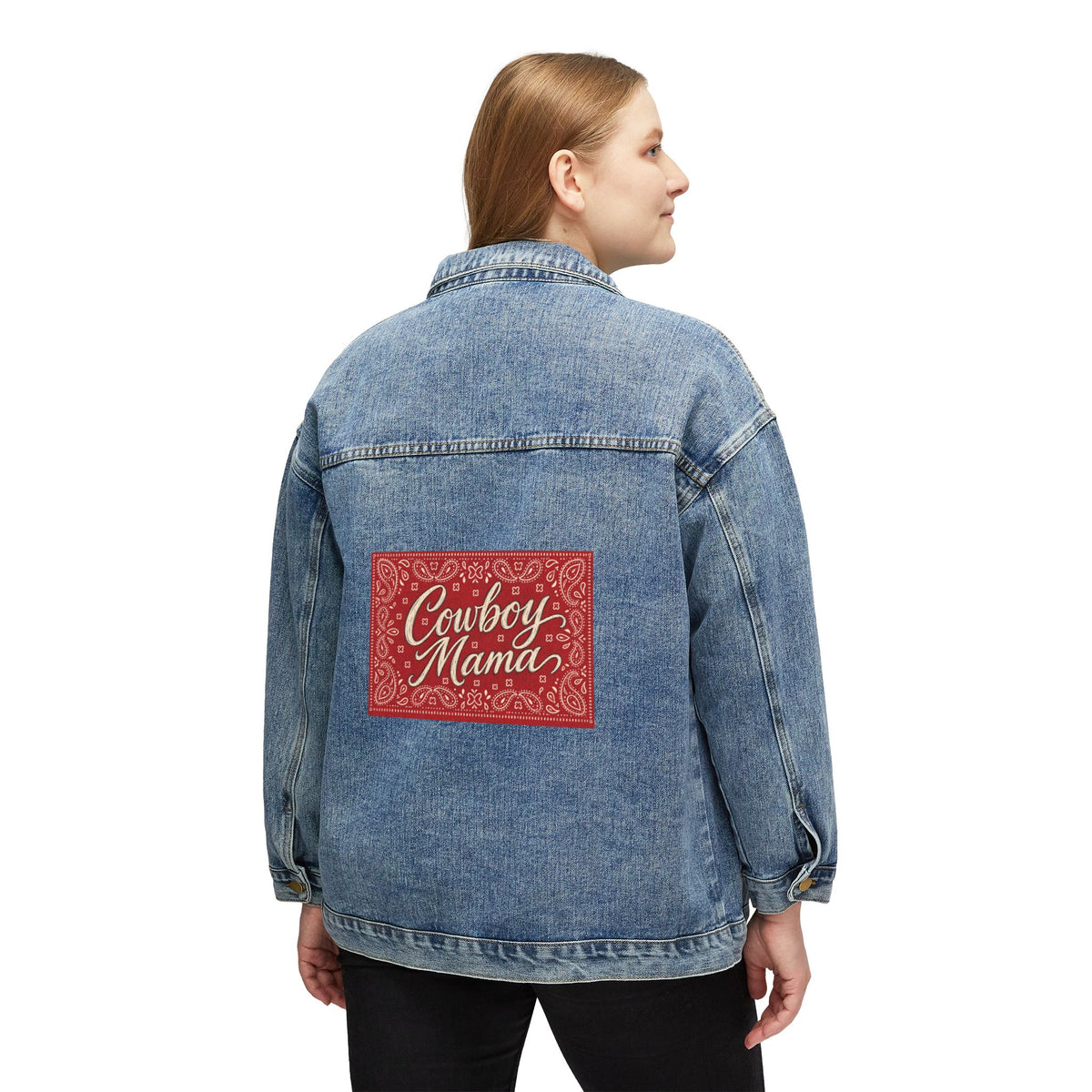 Cowboy mama denim jacket