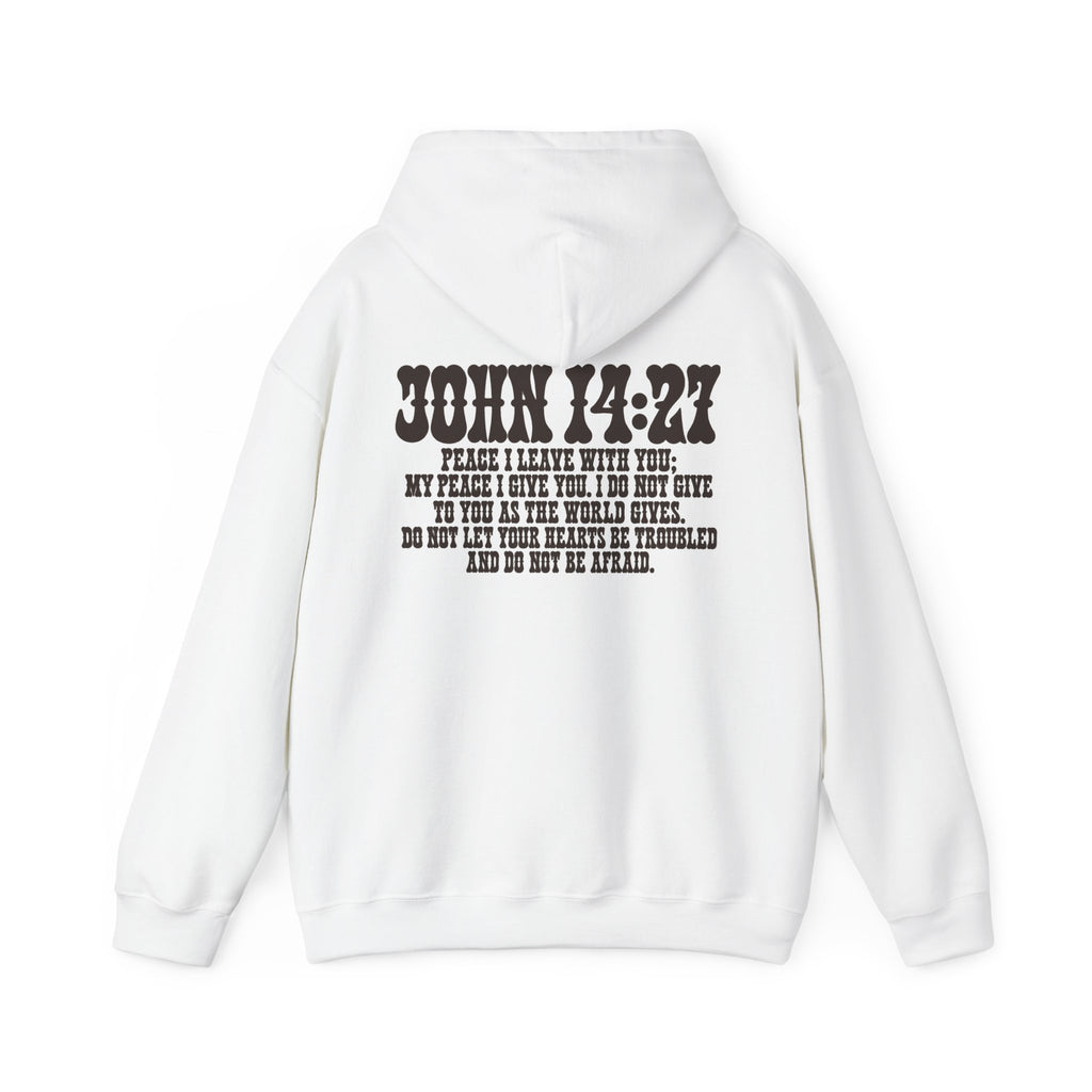 Child of god John 14:27 hoodie
