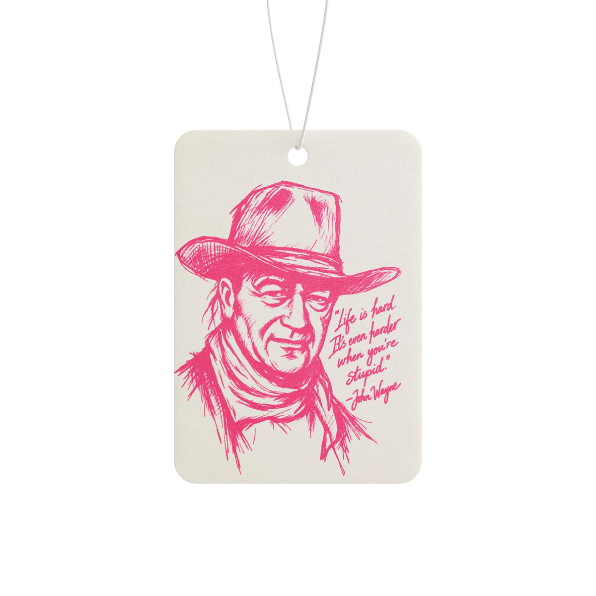 John Wayne airfreshner