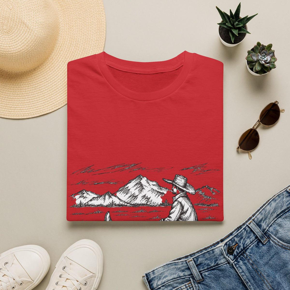 Western solitude T-shirt