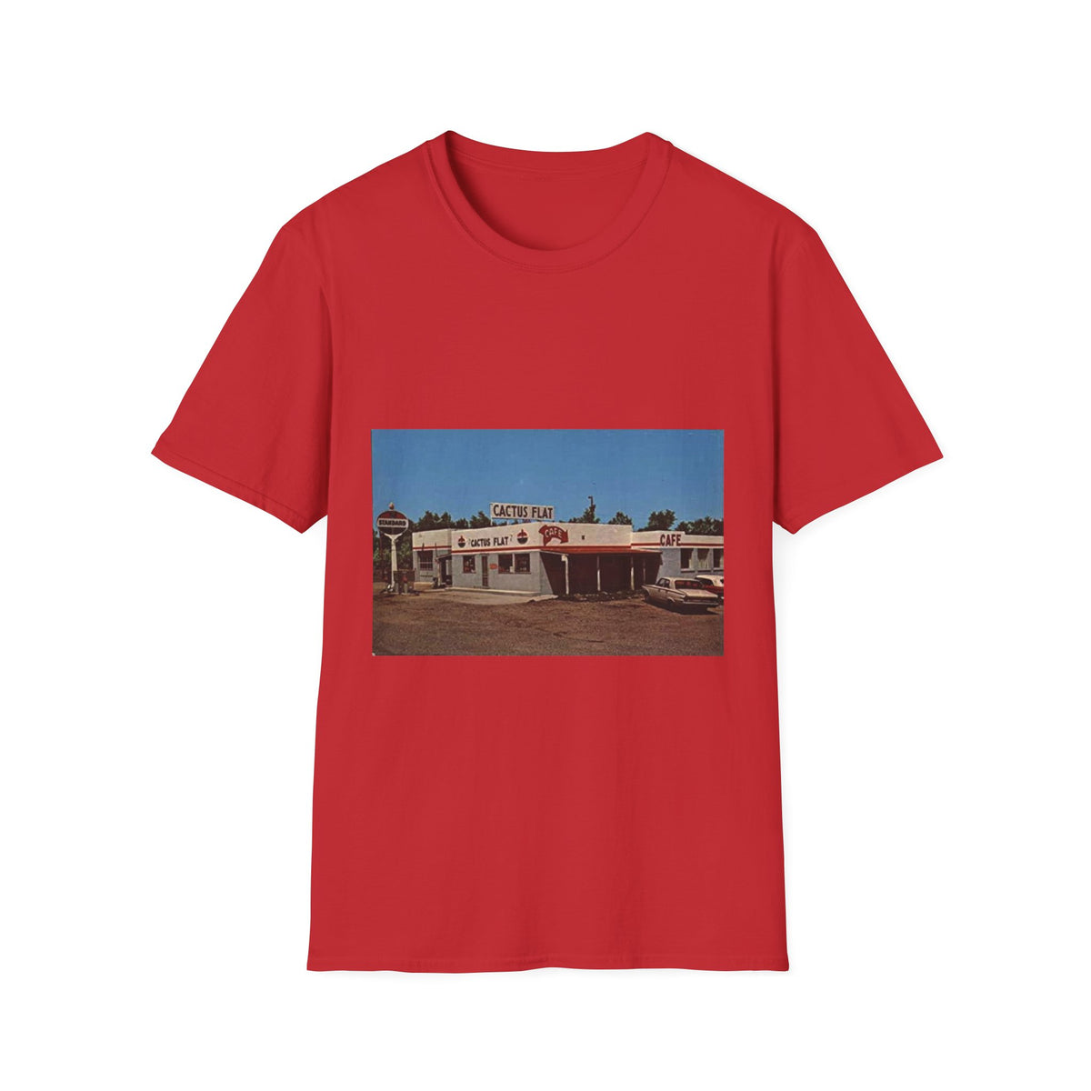 Vintage cactus flat  T-Shirt