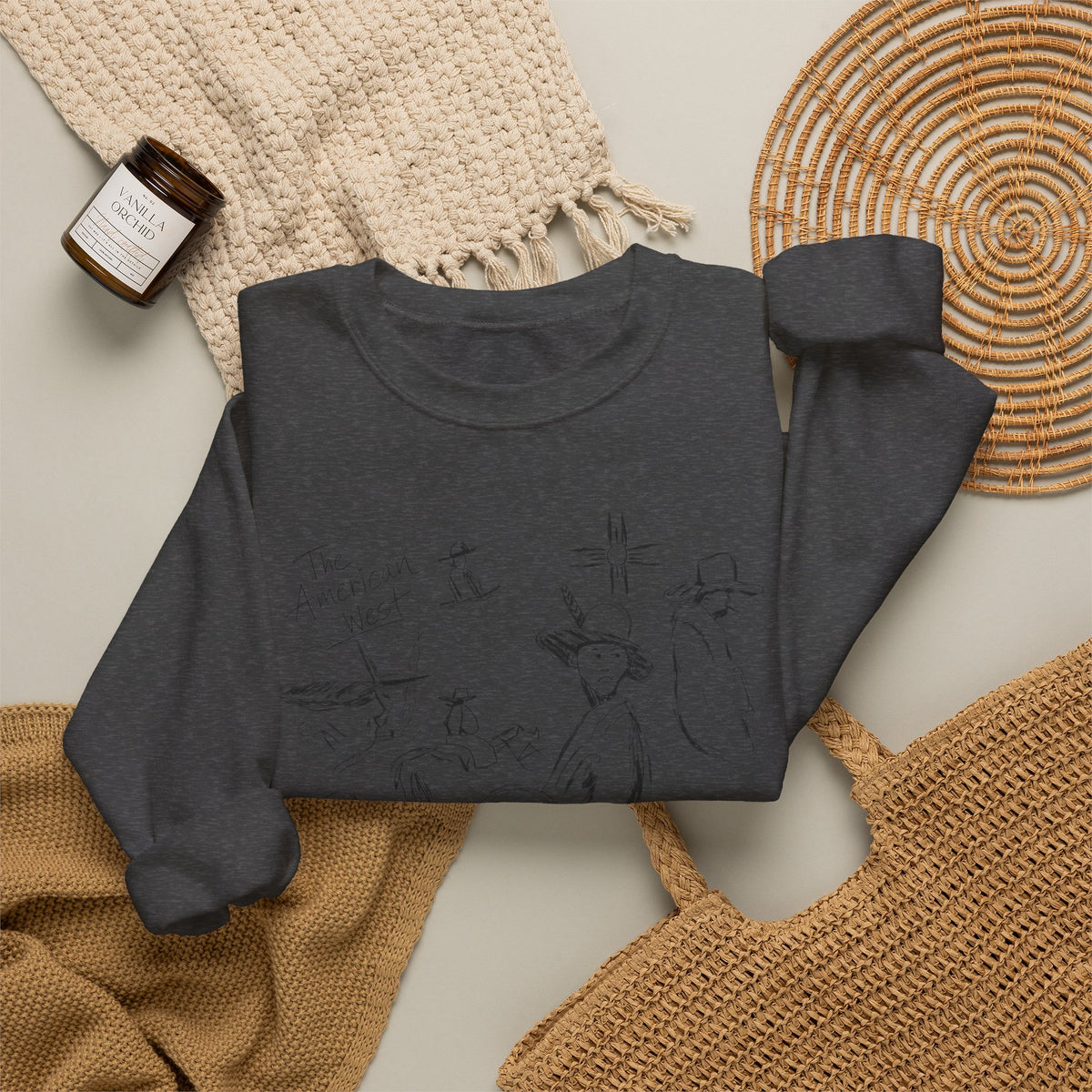 Unisex Heavy Blend™ Crewneck Sweatshirt The American west