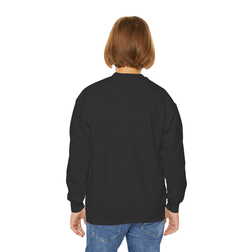 Youth Crewneck Sweatshirt cowgirl bible verse