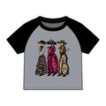 Cowboy in style raglan baby tee