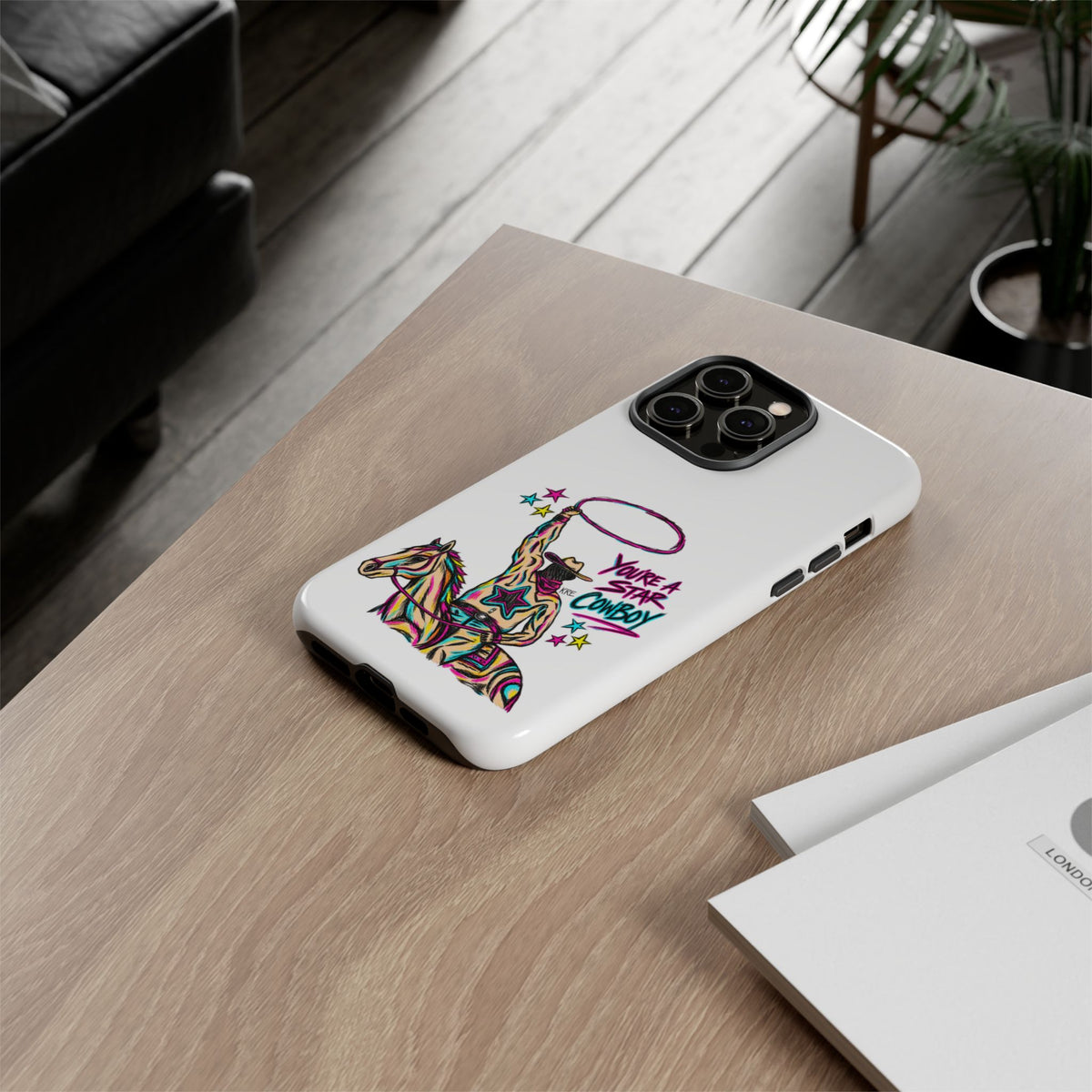 Star cowboy phone case