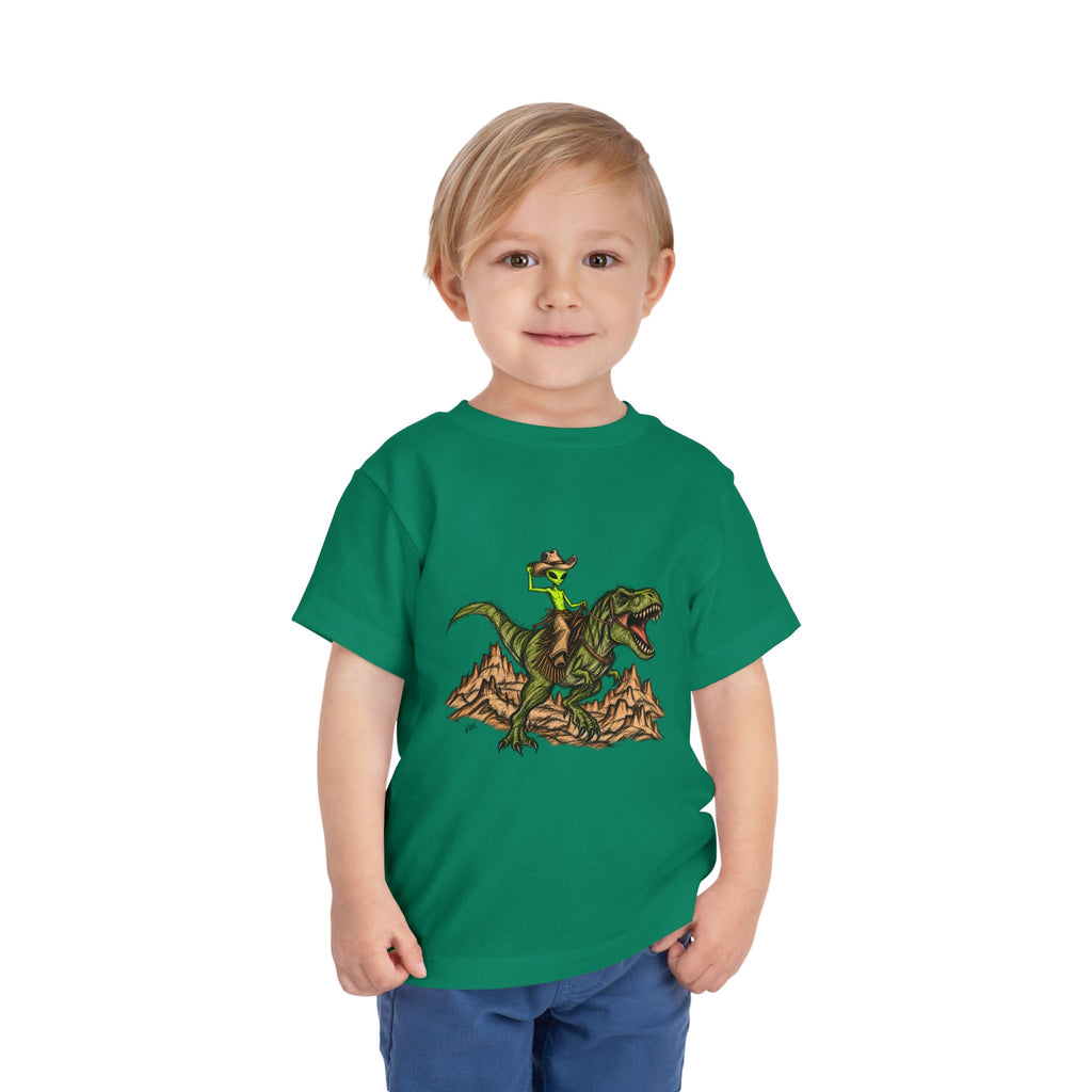 Alien outlaw toddler short sleeve