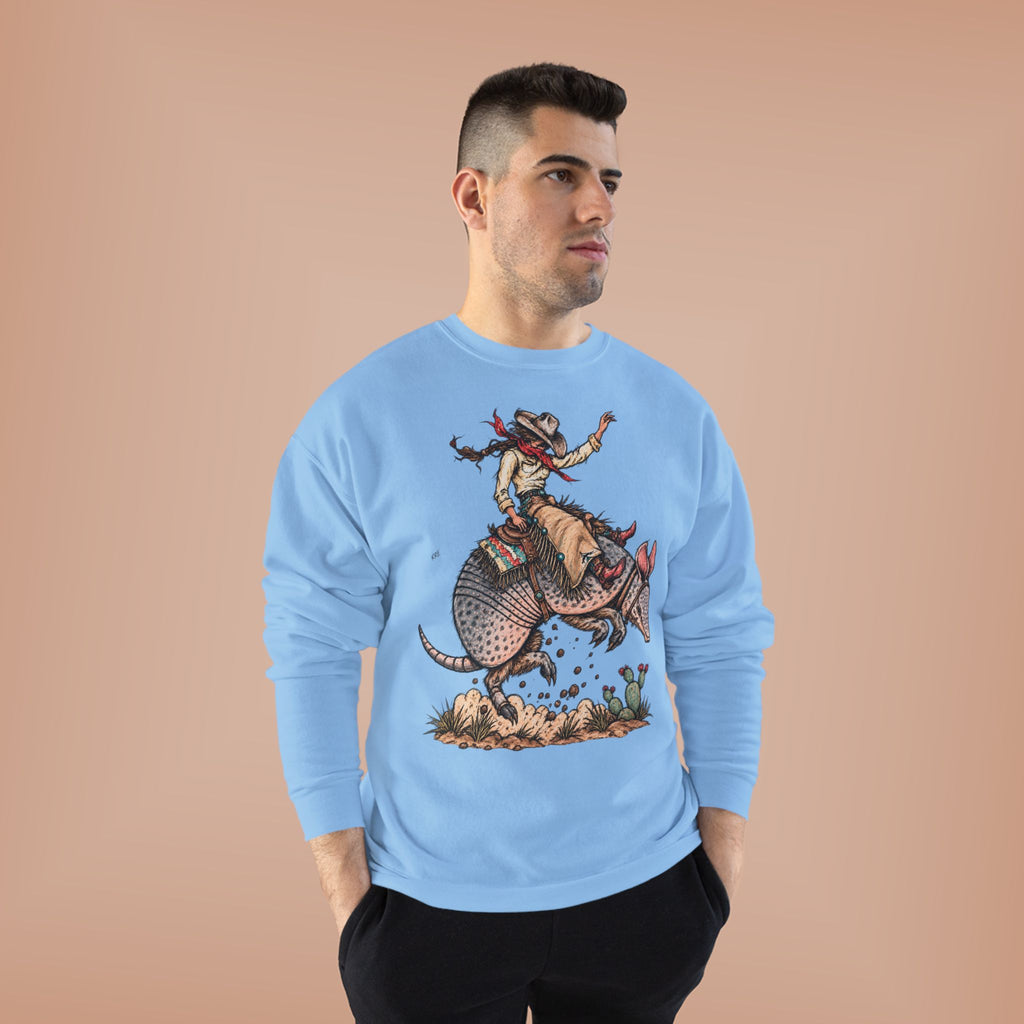 Buckin dillo crewneck