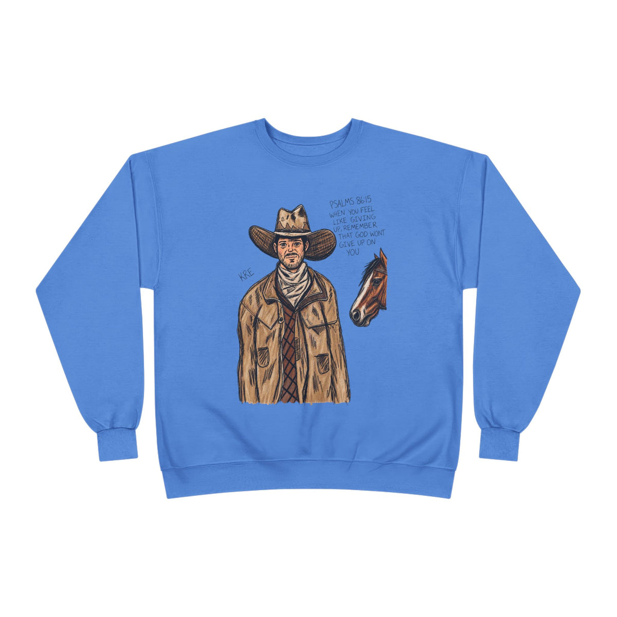 Psalms 86:15 crewneck