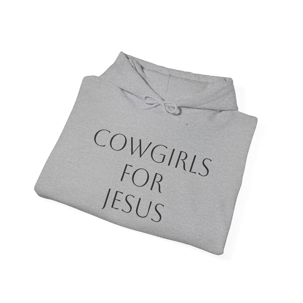 Cowgirls for Jesus adult Hooded Sweatshirt