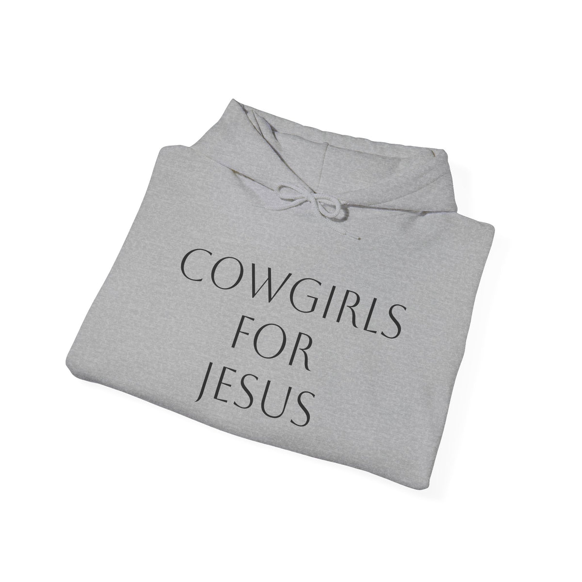 Cowgirls for Jesus adult Hooded Sweatshirt