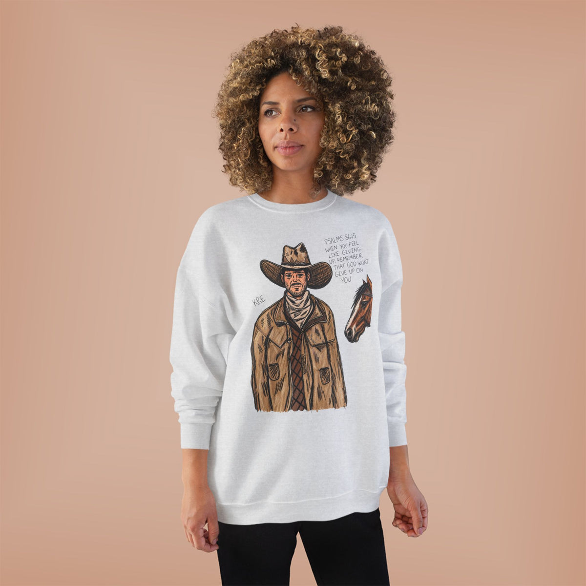 Psalms 86:15 crewneck