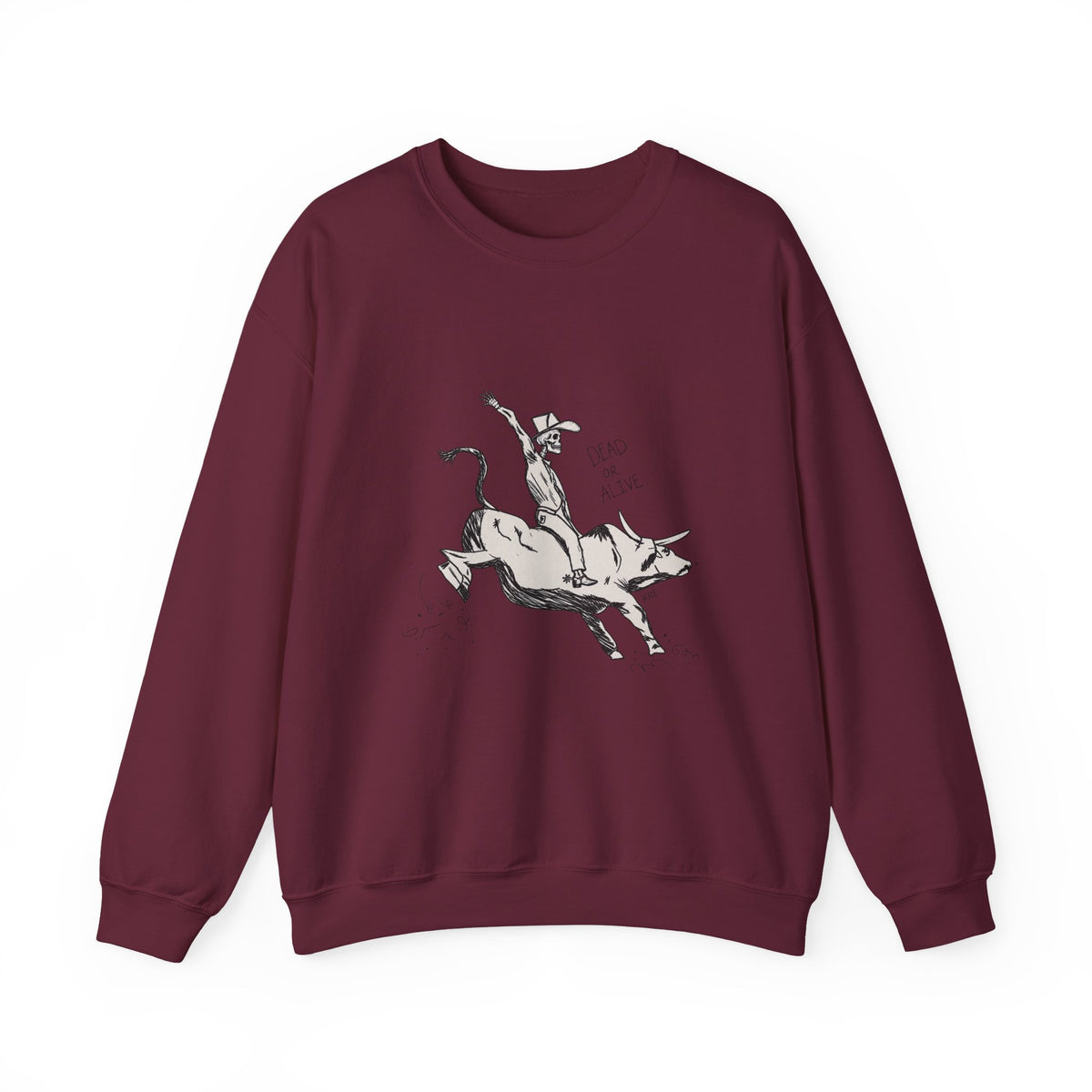 Dead or alive Crewneck Sweatshirt 
Fall drop