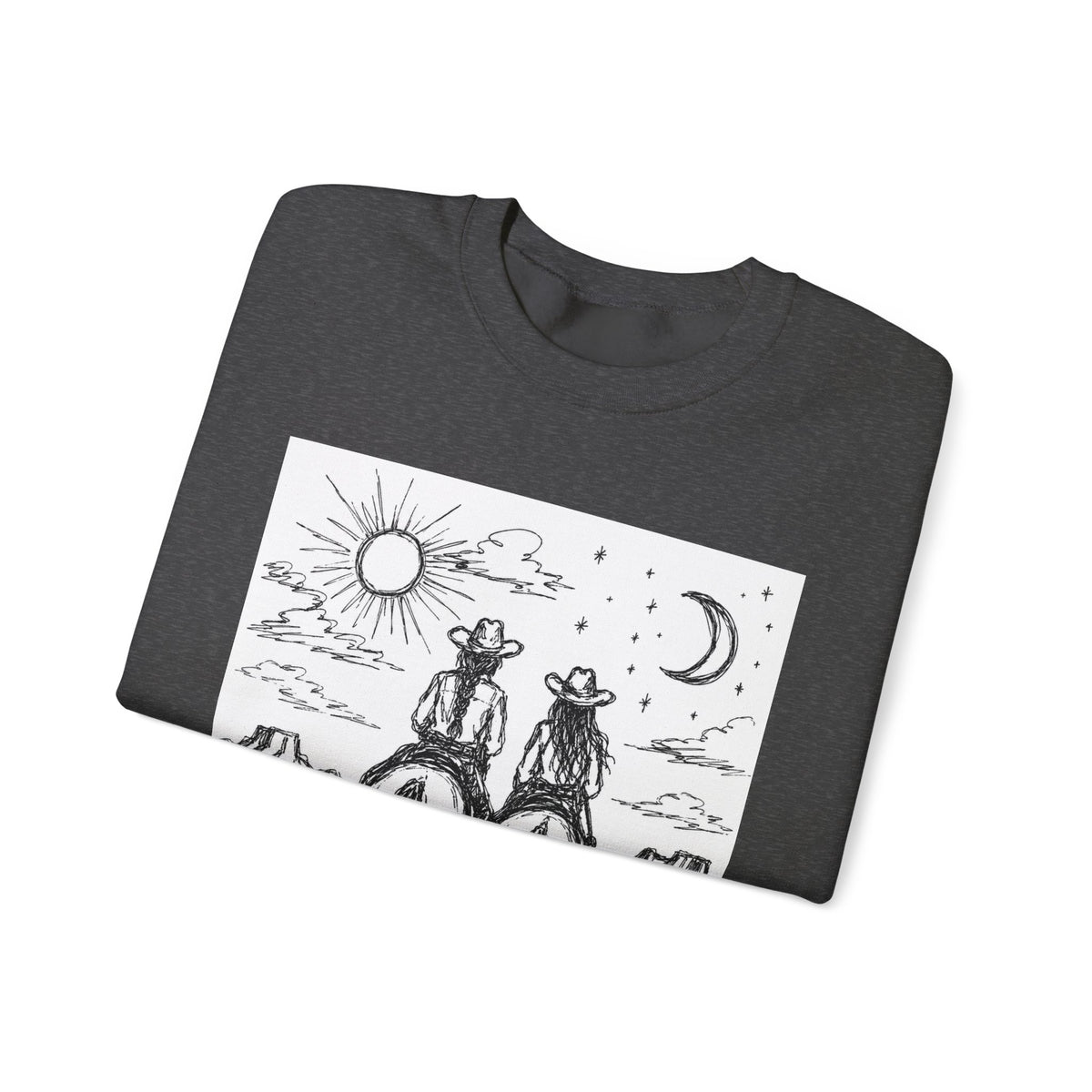 Night riders Unisex Heavy Blend™ Crewneck Sweatshirt
