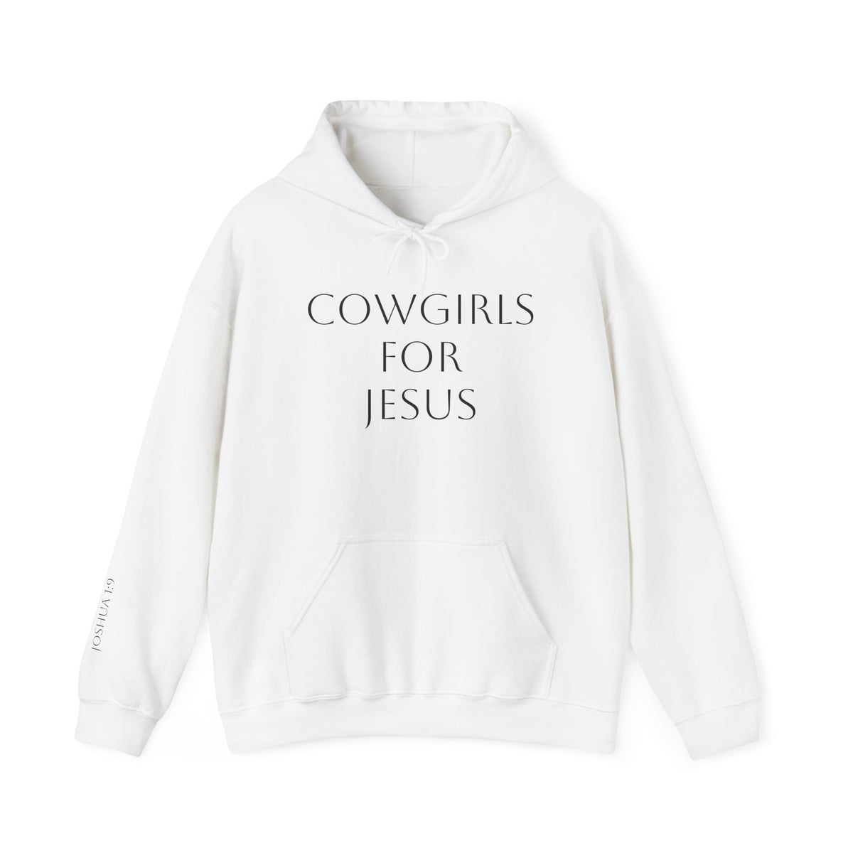 Cowgirls for Jesus adult Hooded Sweatshirt