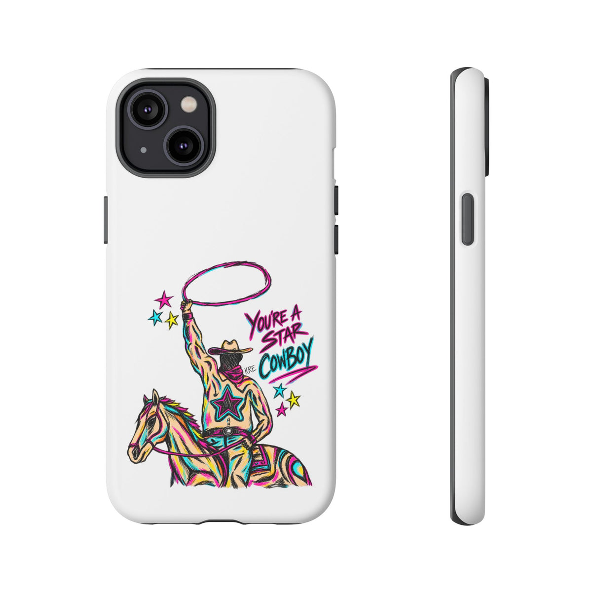 Star cowboy phone case