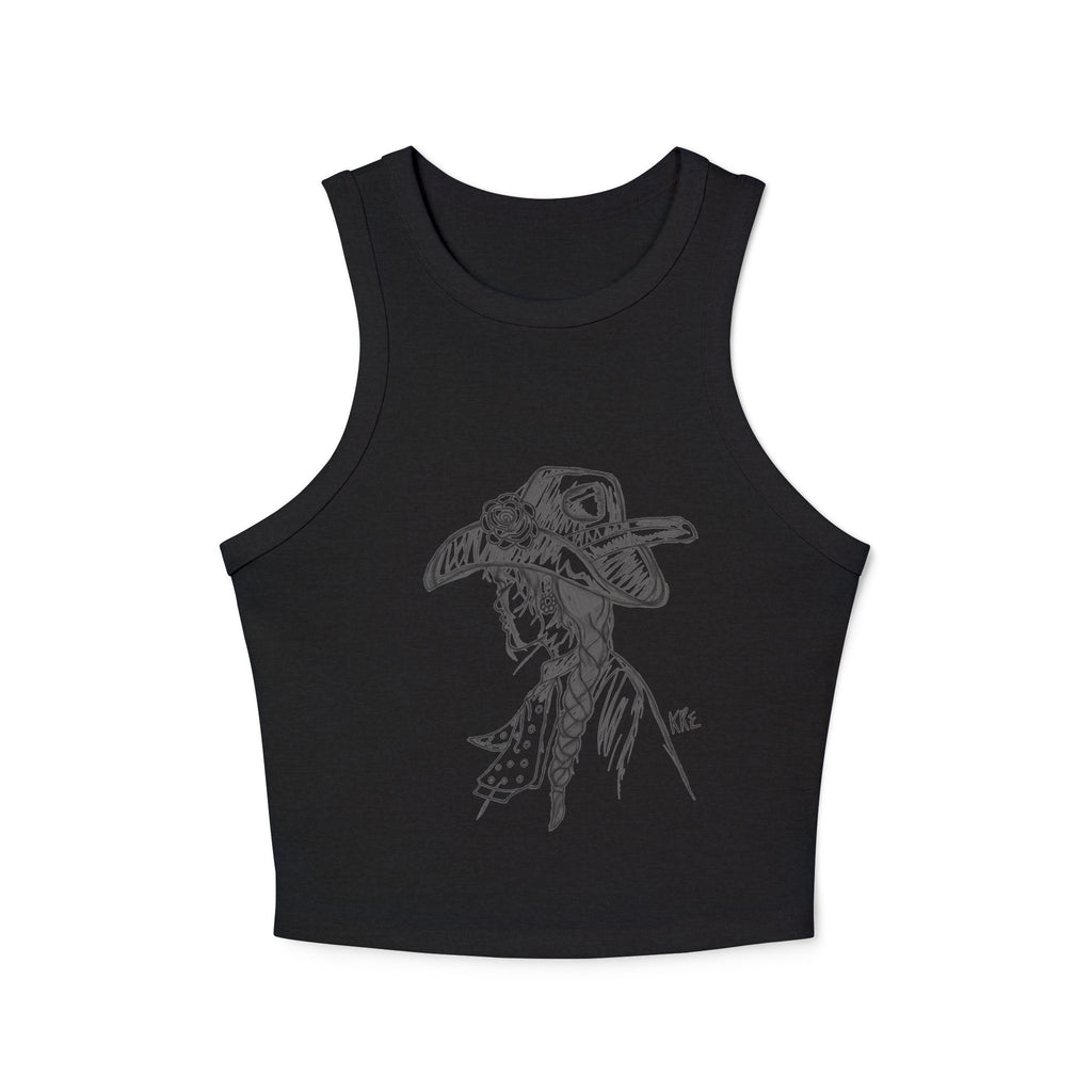 Prairie rose Women's Micro Rib Racer Tank Top