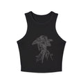Prairie rose Women's Micro Rib Racer Tank Top