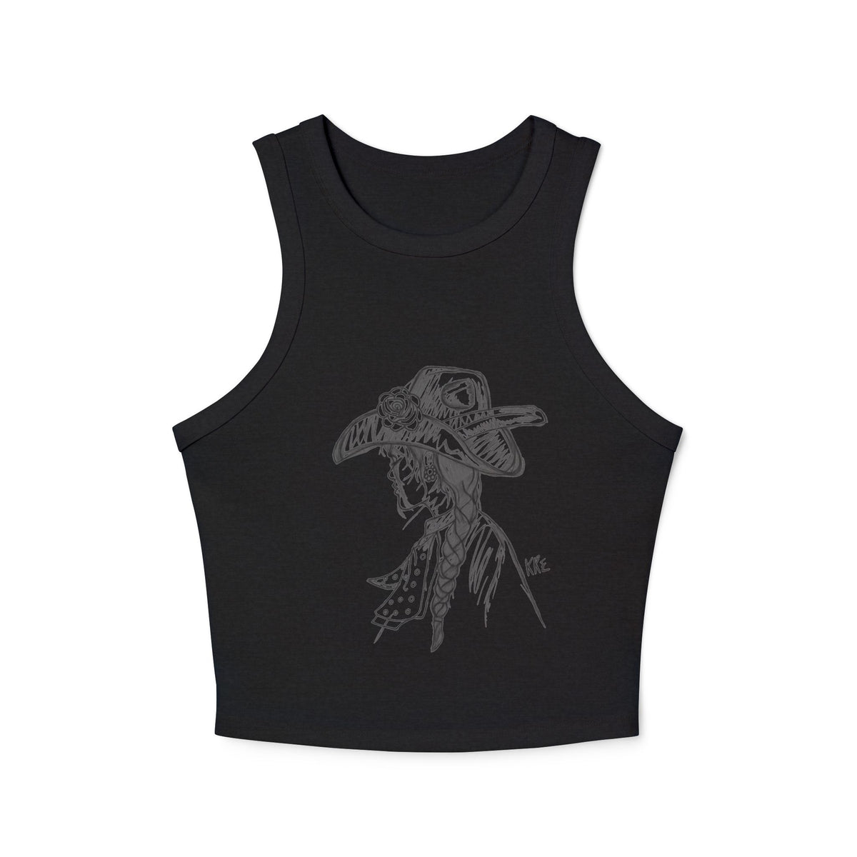 Prairie rose Women's Micro Rib Racer Tank Top