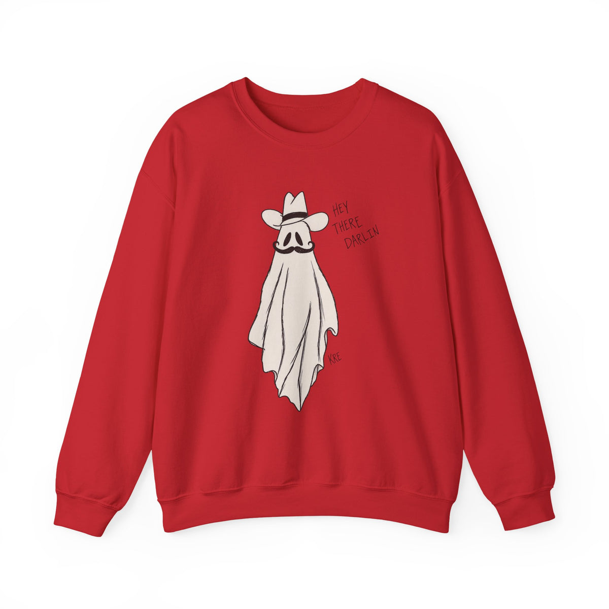 Ghosting cowboy Crewneck Sweatshirt 
Fall drop