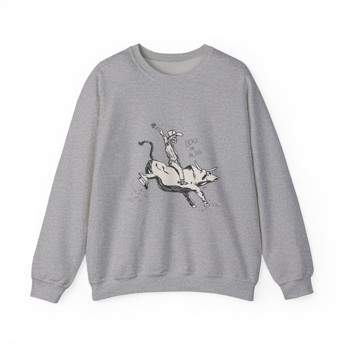 Dead or alive Crewneck Sweatshirt 
Fall drop