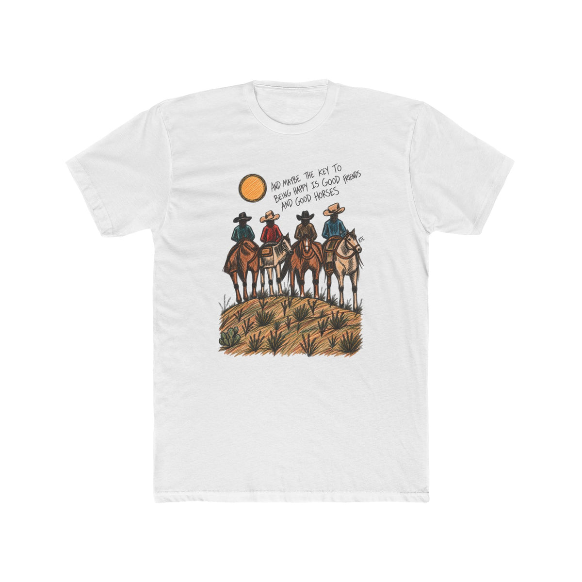 Good friends good horses T-shirt