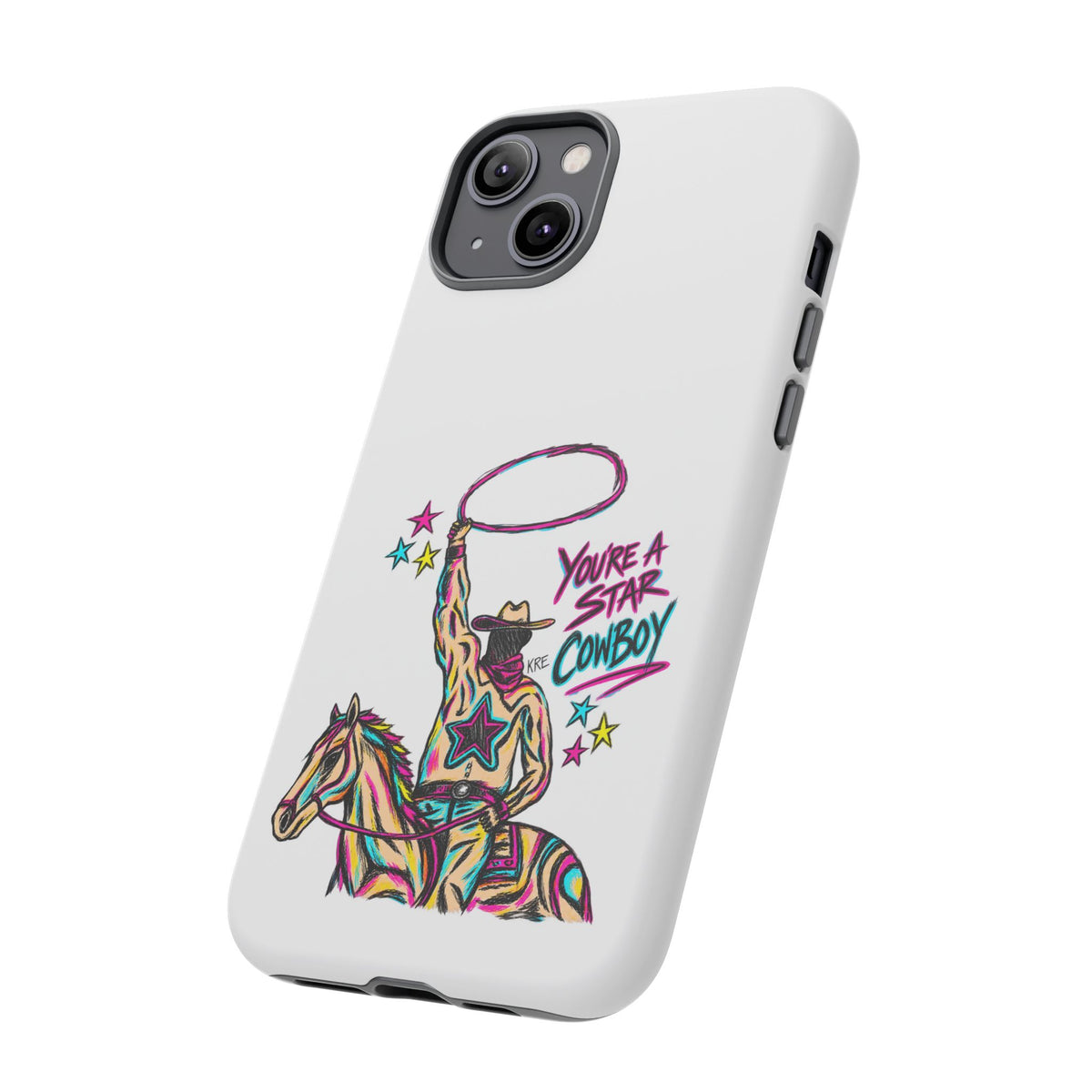 Star cowboy phone case