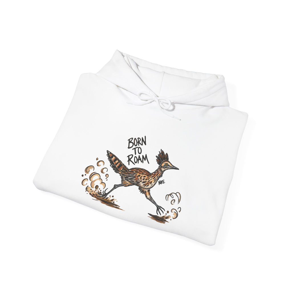 Born to roam road runner hoodie with color