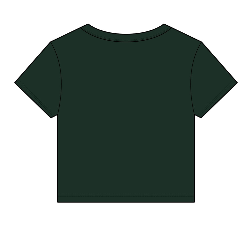 She was wild as the Badlands Micro Rib Baby Tee