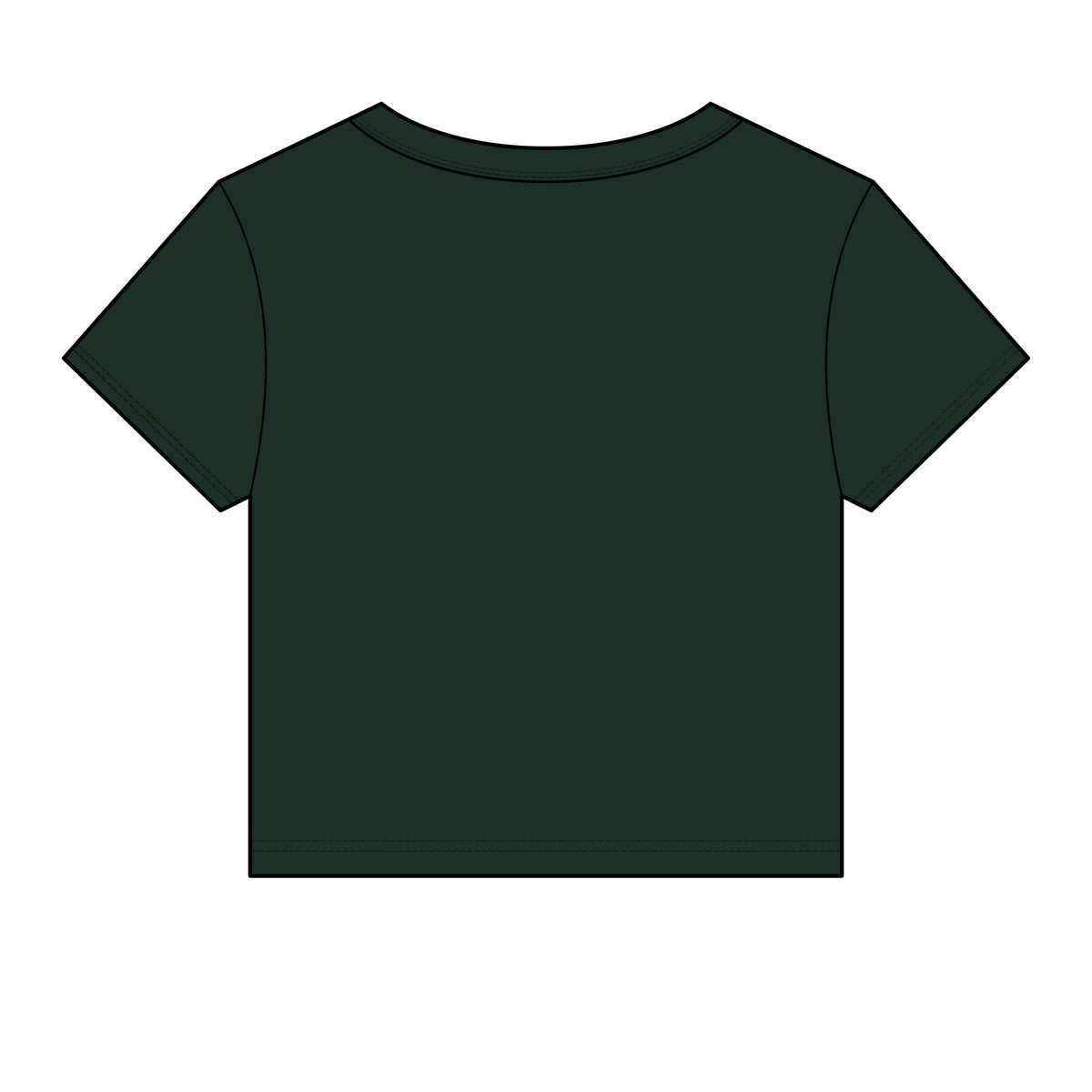 She was wild as the Badlands Micro Rib Baby Tee