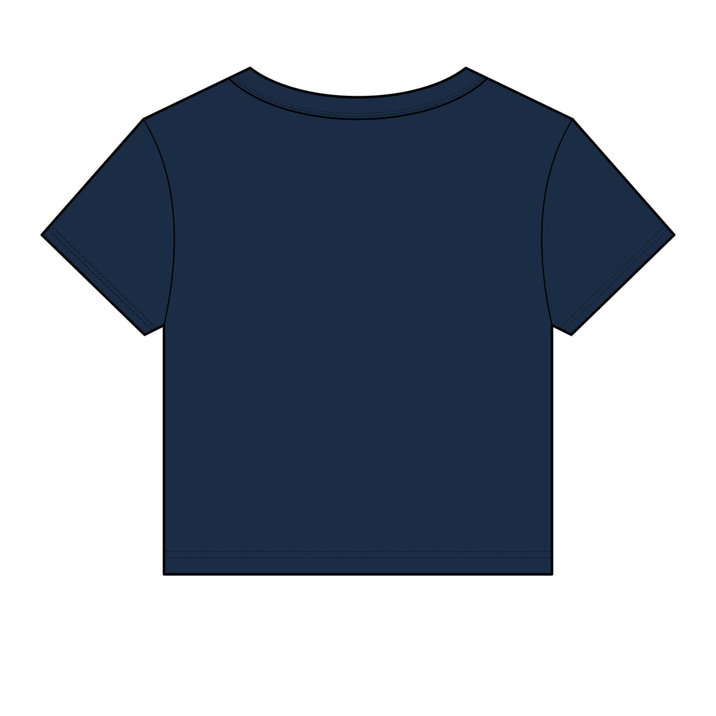She was wild as the Badlands Micro Rib Baby Tee