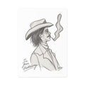 “I’m your huckleberry” poker cards