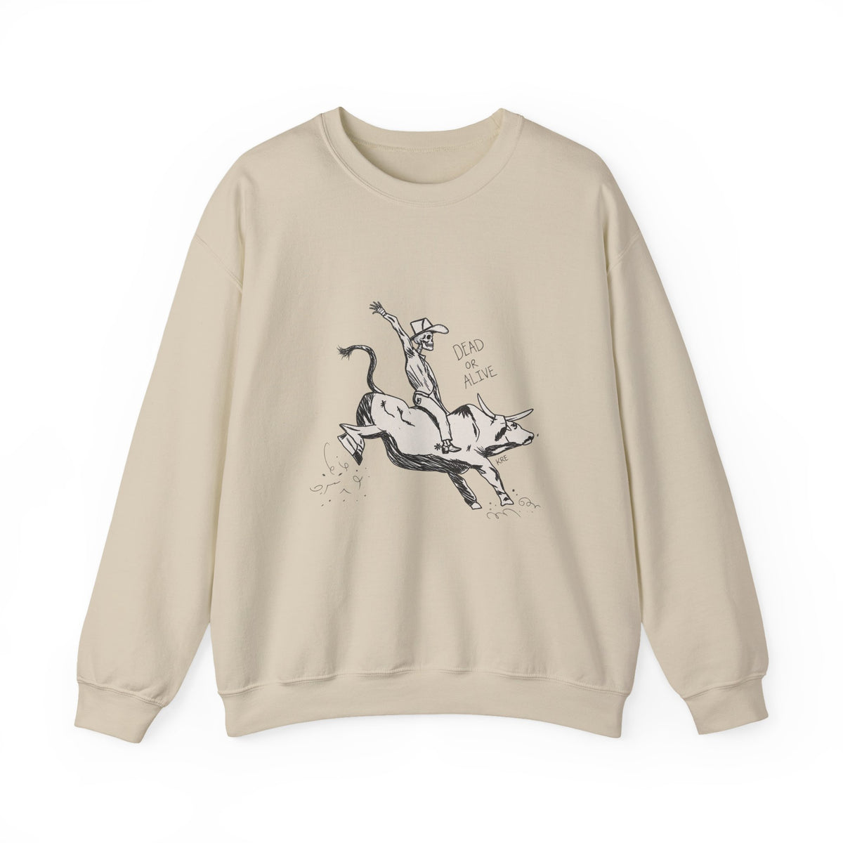 Dead or alive Crewneck Sweatshirt 
Fall drop